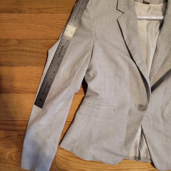 Gray Women's Blazer - Picture 7 of 7